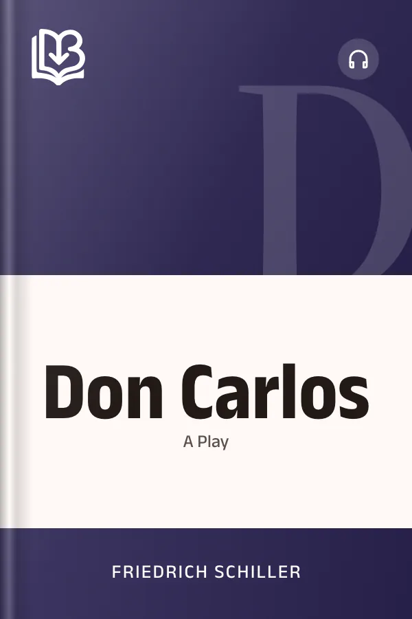 Don Carlos by Friedrich Schiller, book cover