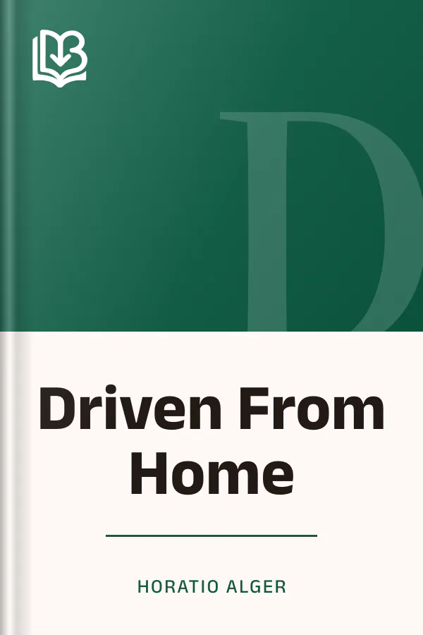 Driven From Home by Horatio Alger, book cover