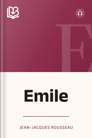 Emile by Jean-Jacques Rousseau, book cover