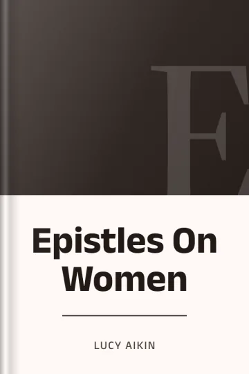 Epistles On Women by Lucy Aikin, book cover