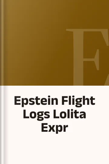 Epstein Flight Logs Lolita Expr, book cover