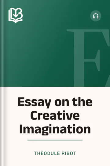 Essay on the Creative Imagination by Théodule Ribot, book cover
