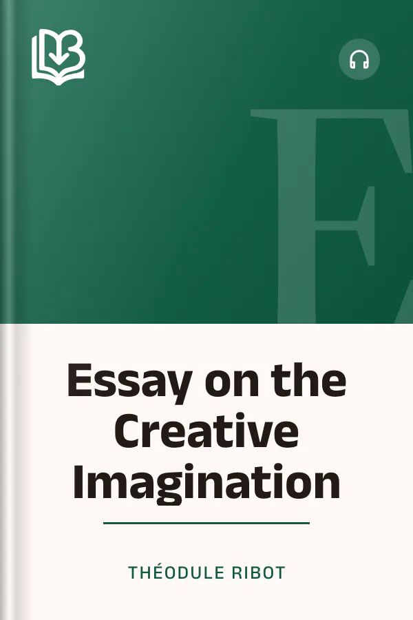 Essay on the Creative Imagination by Théodule Ribot, book cover