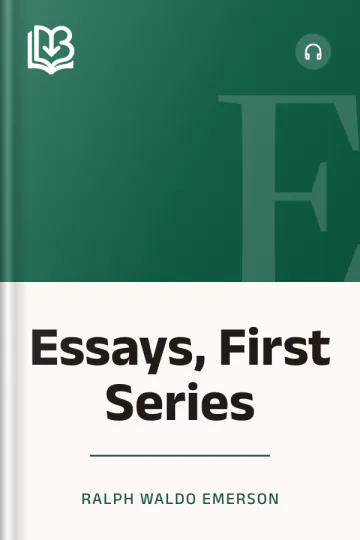 Essays, First Series by Ralph Waldo Emerson, book cover