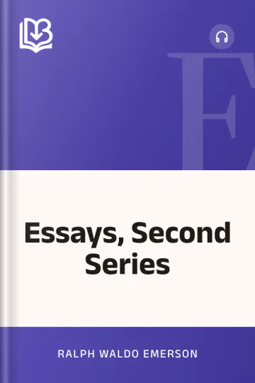 Essays, Second Series by Ralph Waldo Emerson, book cover