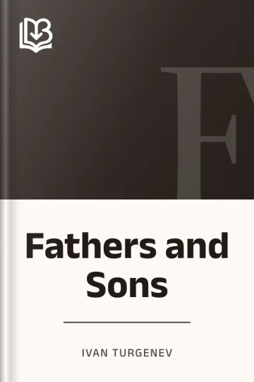 Fathers and Sons by Ivan Turgenev, book cover