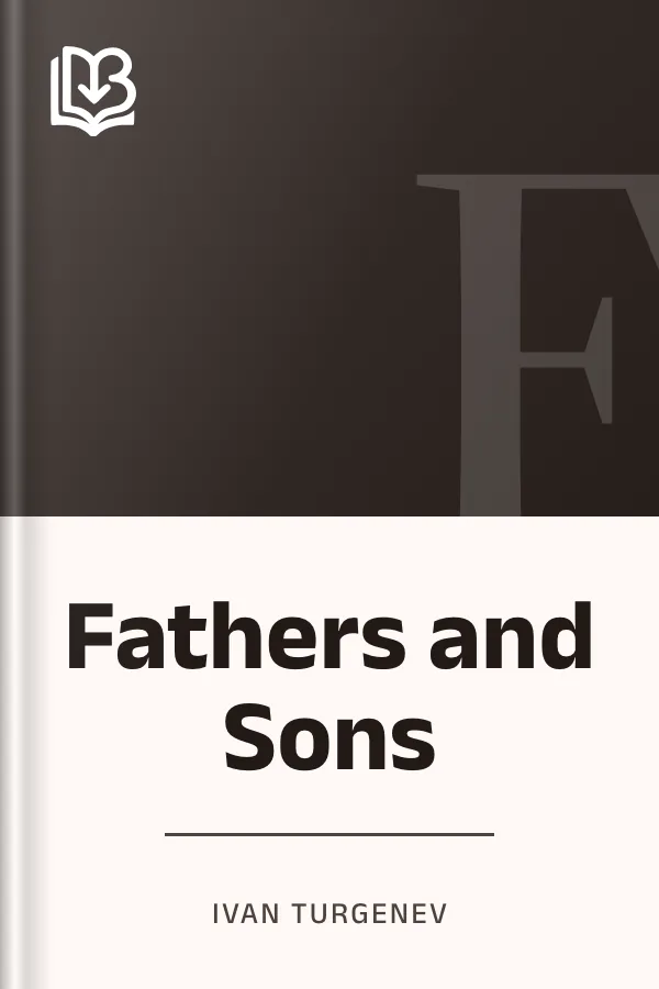 Fathers and Sons by Ivan Turgenev, book cover
