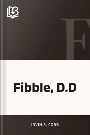Fibble, D.D by Irvin S. Cobb, book cover