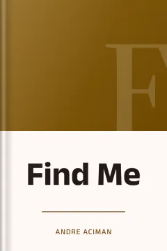Find Me - Andre Aciman