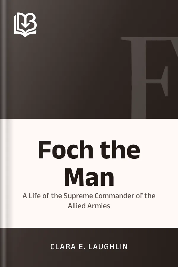 Foch the Man by Clara E. Laughlin, book cover