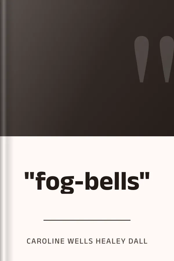 "fog-bells" by Caroline Wells Healey Dall, book cover