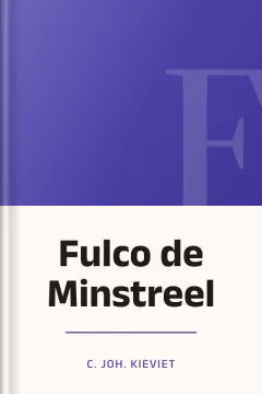 Fulco de Minstreel - C. Joh. Kieviet