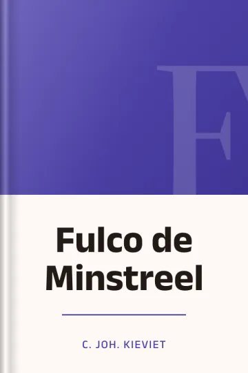 Fulco de Minstreel by C. Joh. Kieviet, book cover