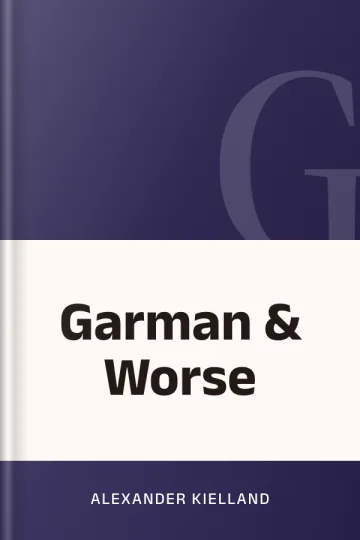 Garman & Worse by Alexander Kielland, book cover