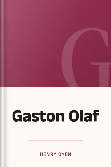 Gaston Olaf by Henry Oyen, book cover