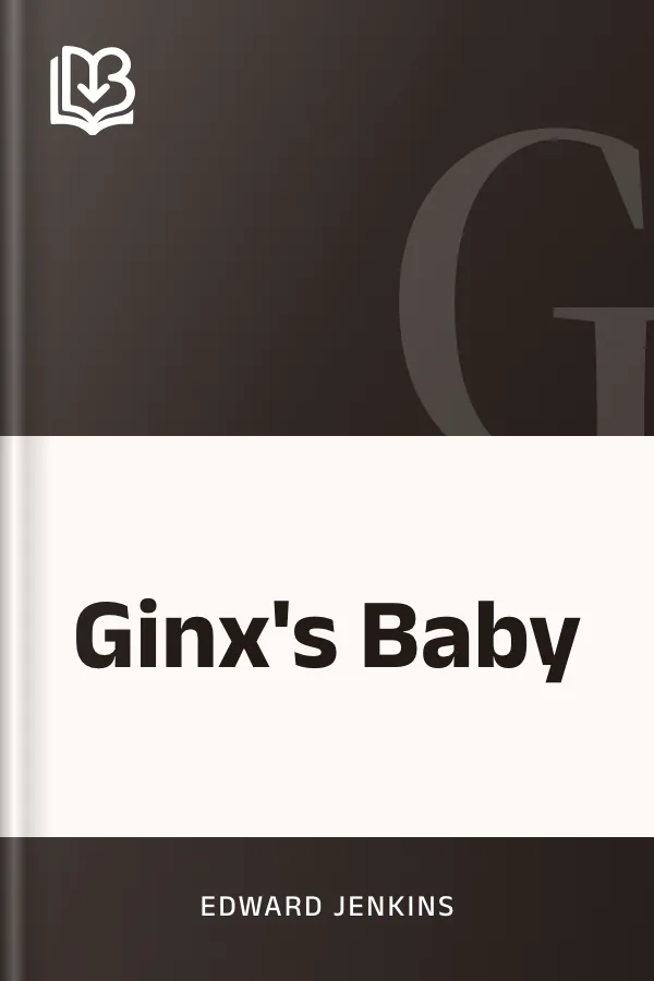 Ginx's Baby by Edward Jenkins, book cover