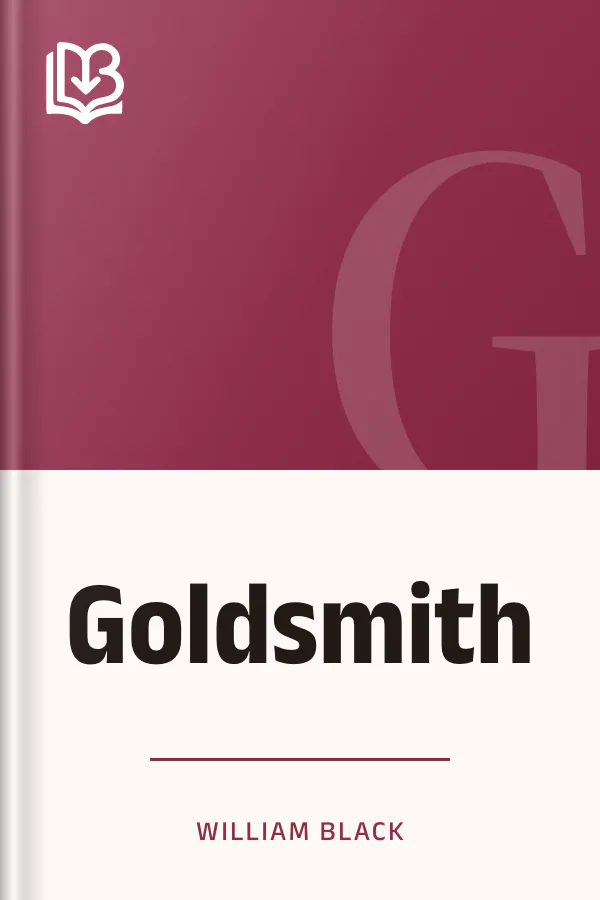 Goldsmith by William Black, book cover
