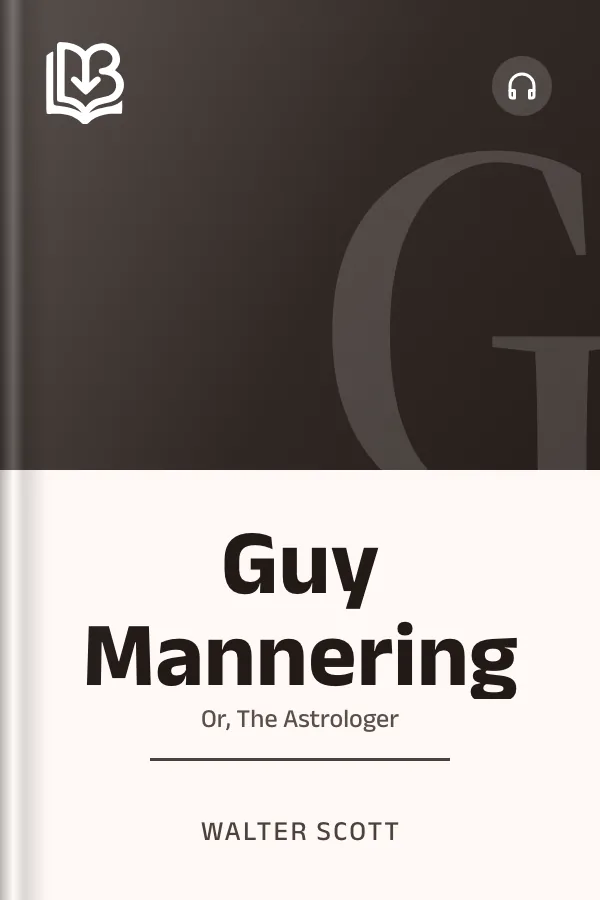 Guy Mannering by Walter Scott, book cover