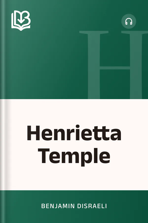 Henrietta Temple by Benjamin Disraeli, book cover