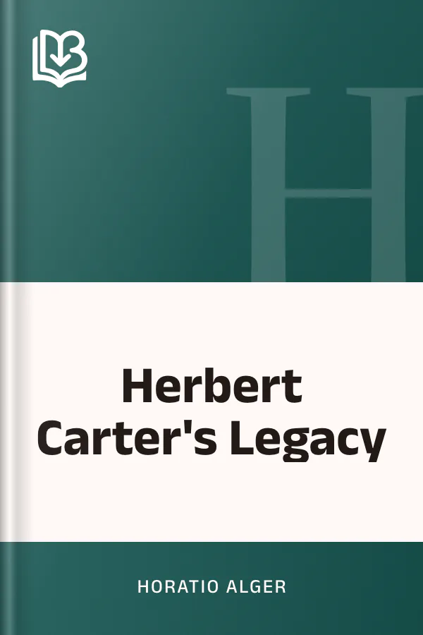 Herbert Carter's Legacy by Horatio Alger, book cover