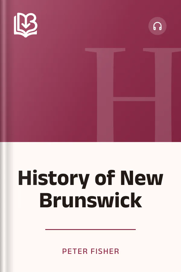 History of New Brunswick by Peter Fisher, book cover