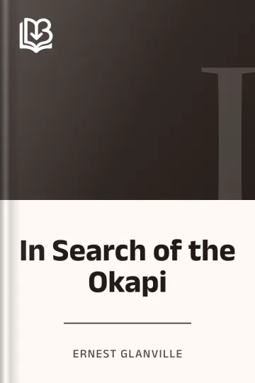 In Search of the Okapi by Ernest Glanville, book cover