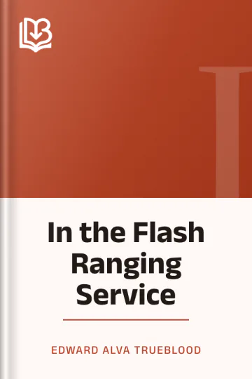 In the Flash Ranging Service by Edward Alva Trueblood, book cover