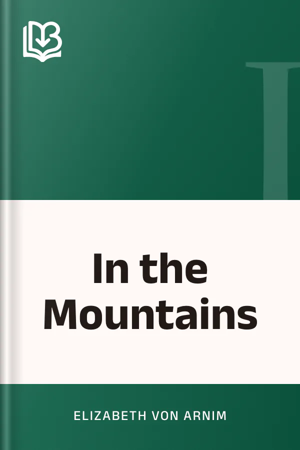In the Mountains by Elizabeth von Arnim, book cover
