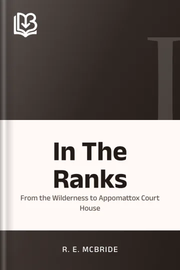 In The Ranks by R. E. McBride, book cover