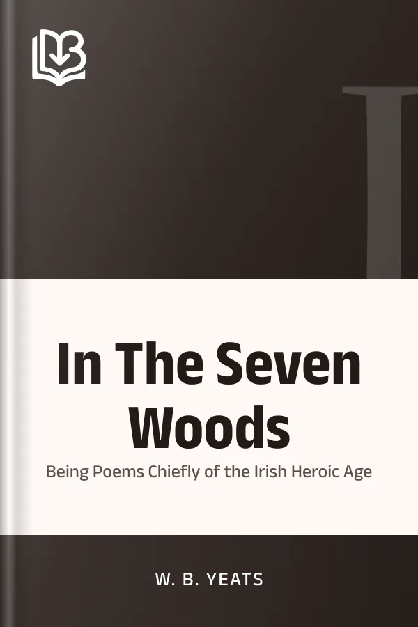 In The Seven Woods by W. B. Yeats, book cover