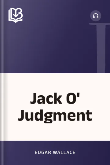 Jack O' Judgment by Edgar Wallace, book cover