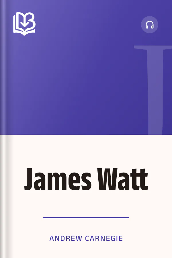 James Watt by Andrew Carnegie, book cover