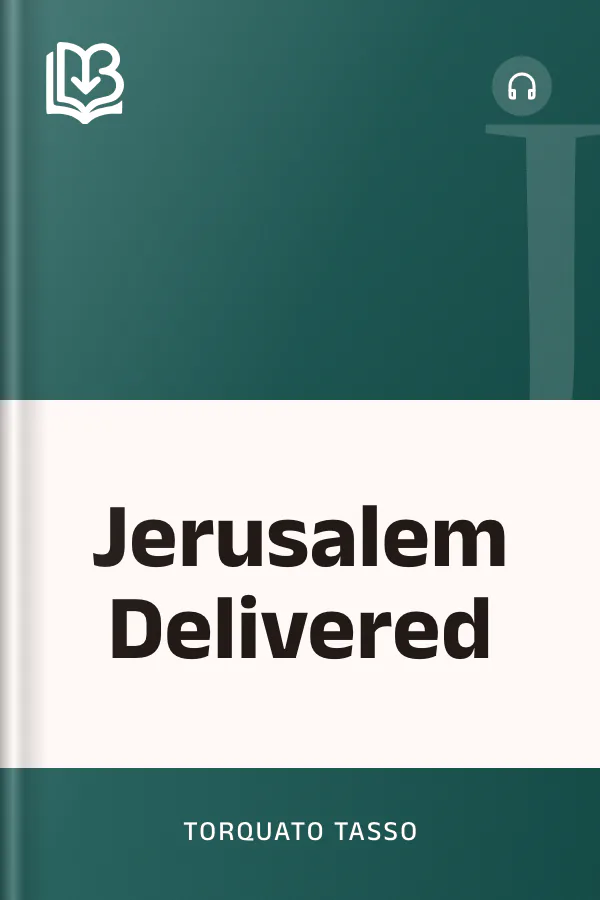 Jerusalem Delivered by Torquato Tasso, book cover