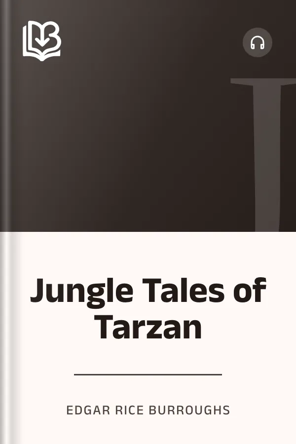 Jungle Tales of Tarzan by Edgar Rice Burroughs, book cover