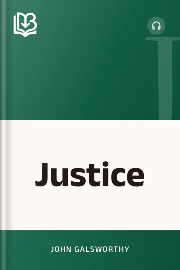 Justice by John Galsworthy, book cover