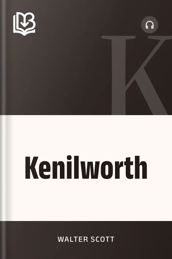 Kenilworth by Walter Scott, book cover
