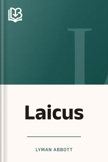Laicus by Lyman Abbott, book cover