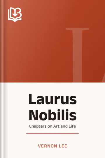 Laurus Nobilis by Vernon Lee, book cover