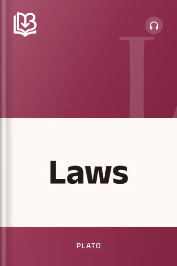 Laws by Plato, book cover