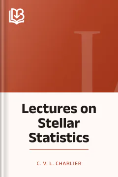 Lectures on Stellar Statistics - C. V. L. Charlier