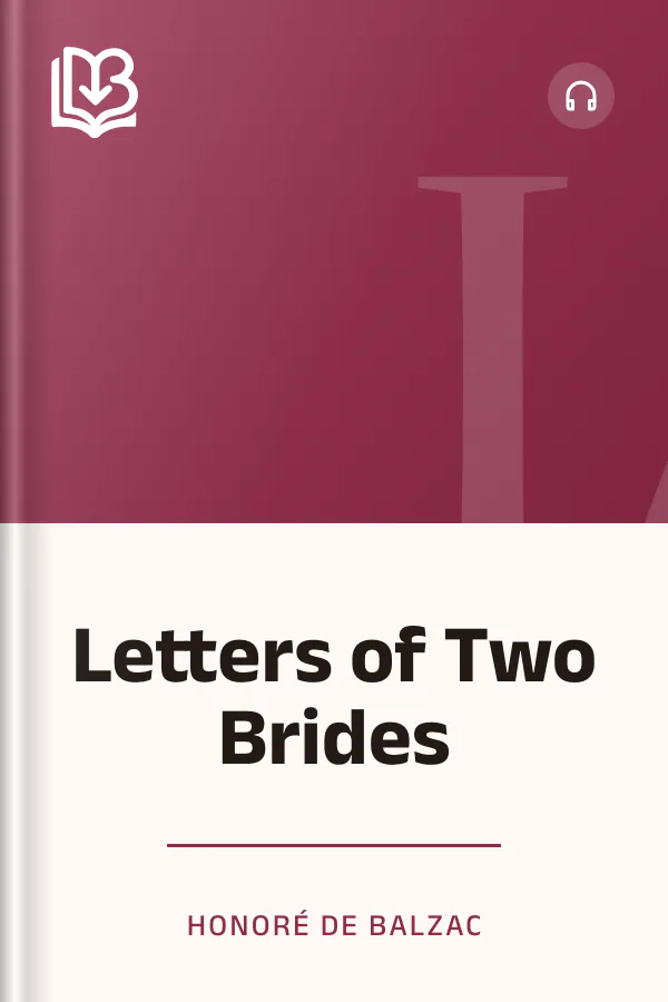 Letters of Two Brides by Honoré de Balzac, book cover