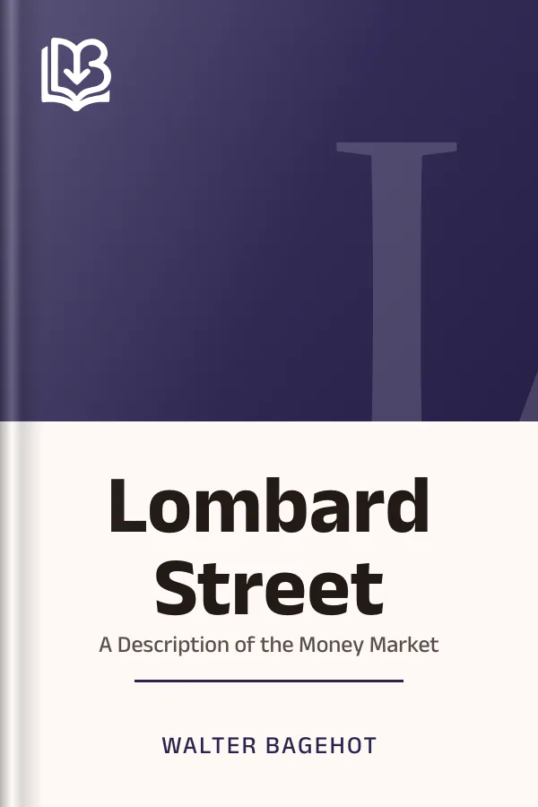 Lombard Street by Walter Bagehot, book cover