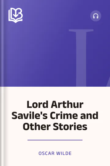 Lord Arthur Savile's Crime and Other Stories by Oscar Wilde, book cover