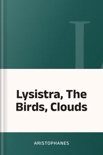 Lysistra, The Birds, Clouds by Aristophanes, book cover