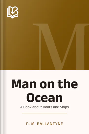 Man on the Ocean by R. M. Ballantyne, book cover