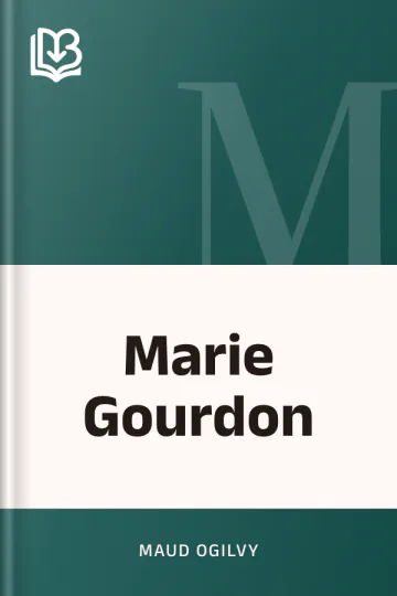 Marie Gourdon by Maud Ogilvy, book cover
