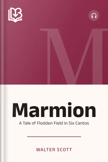 Marmion by Walter Scott, book cover