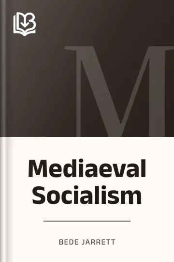 Mediaeval Socialism by Bede Jarrett, book cover