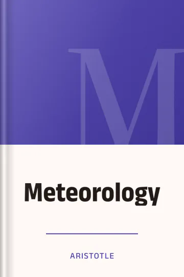 Meteorology by Aristotle, book cover