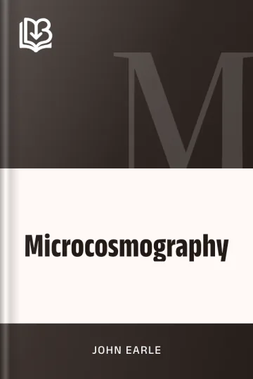 Microcosmography by John Earle, book cover